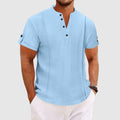 Alessandro Veneti Coastal Breeze Shirt Ash & Harbor
