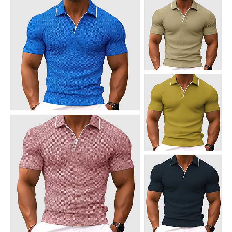 Alessandro Veneti Elite Polo Shirt Ash & Harbor