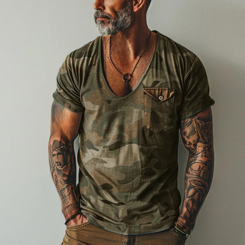 Alessandro Veneti Retro Ranger T-shirt Ash & Harbor