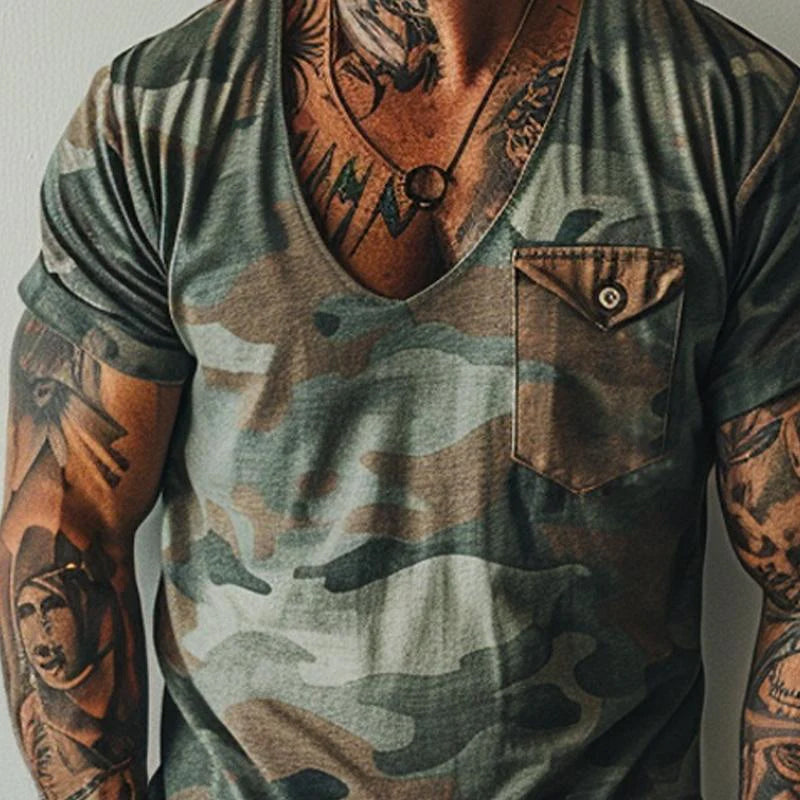Alessandro Veneti Retro Ranger T-shirt Ash & Harbor