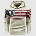 Alessandro Veneti Stars & Stripe Hoodie Ash & Harbor