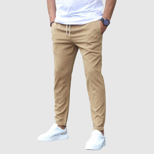 Alessandro Veneti Stretch Drawstring Pants Ash & Harbor