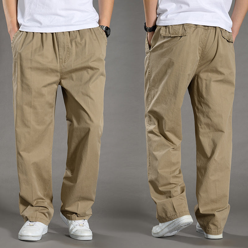 Alessandro Veneti Timberline Cargo Trousers Ash & Harbor