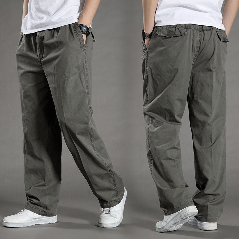 Alessandro Veneti Timberline Cargo Trousers Ash & Harbor