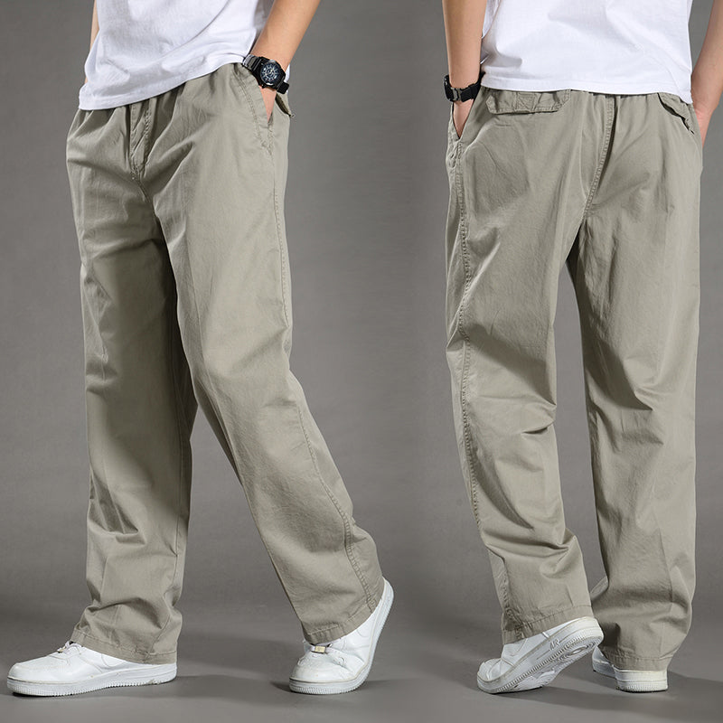 Alessandro Veneti Timberline Cargo Trousers Ash & Harbor
