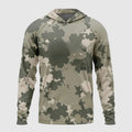 Alessandro Veneti Urban Camo Hooded Shirt Ash & Harbor
