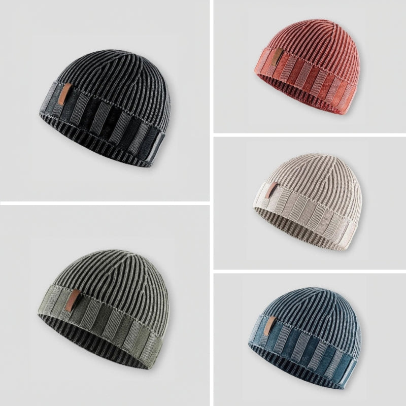 Everglow Knitted Beanie Ash & Harbor