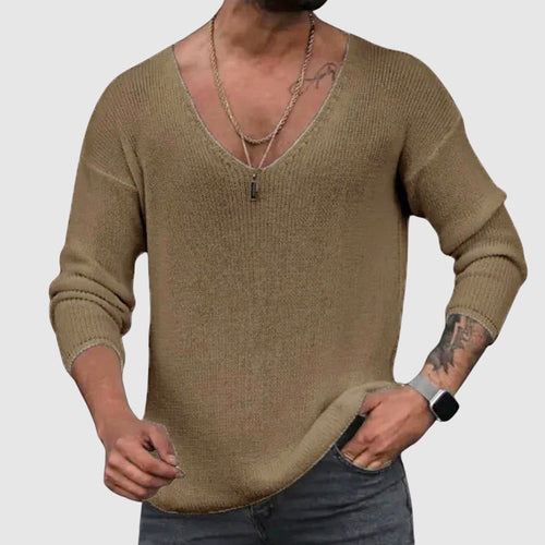 Felix Grant Essential V-Neck Shirt Ash & Harbor