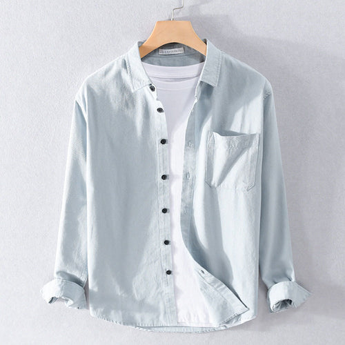 Felix Grant Everyday Cotton Shirt Ash & Harbor