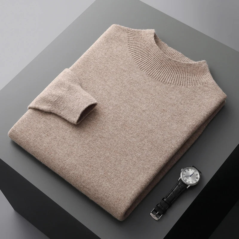 Felix Grant Premium Wool Sweater Ash & Harbor