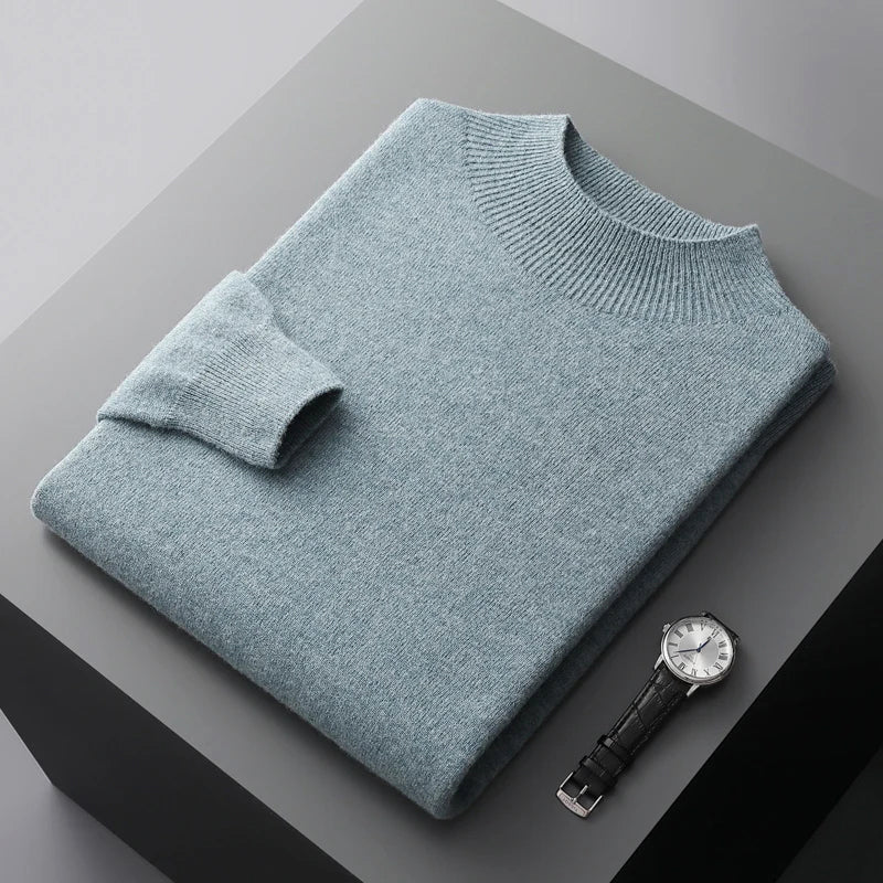 Felix Grant Premium Wool Sweater Ash & Harbor