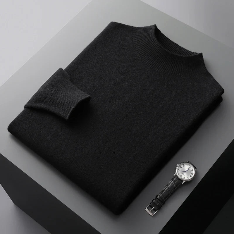 Felix Grant Premium Wool Sweater Ash & Harbor