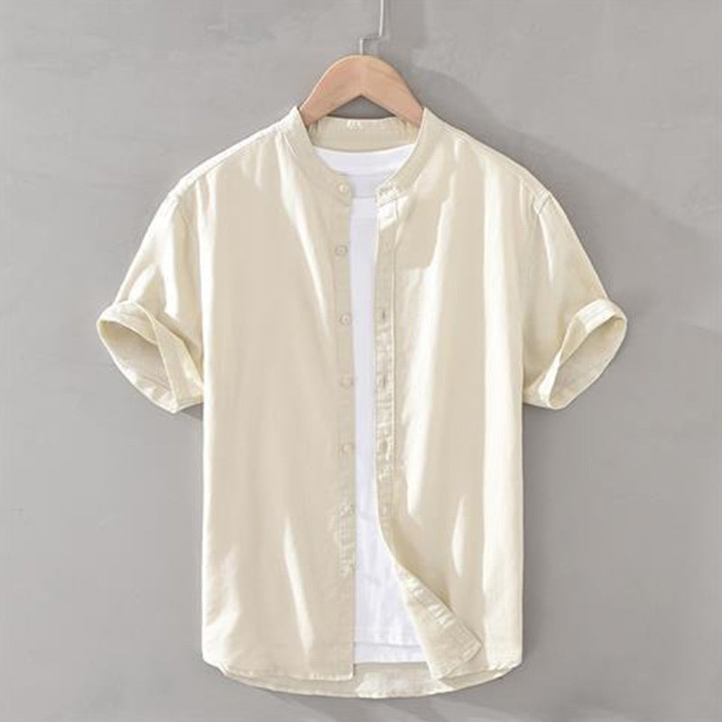 Felix Grant Short-Sleeve Button Shirt Ash & Harbor