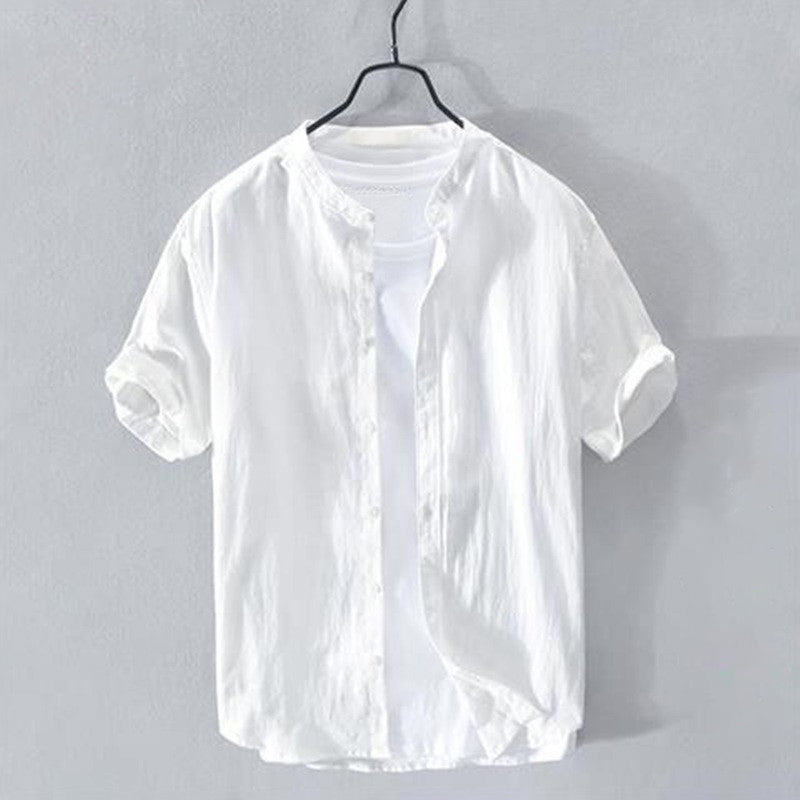 Felix Grant Short-Sleeve Button Shirt Ash & Harbor