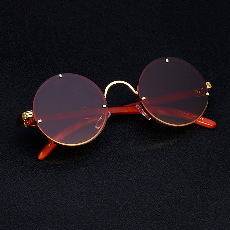 Lennon Retro Round Sunglasses Ash & Harbor