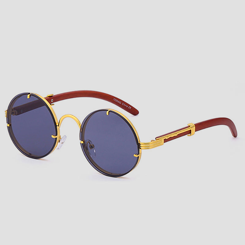 Lennon Retro Round Sunglasses Ash & Harbor