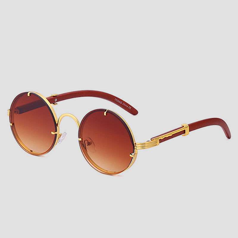 Lennon Retro Round Sunglasses Ash & Harbor
