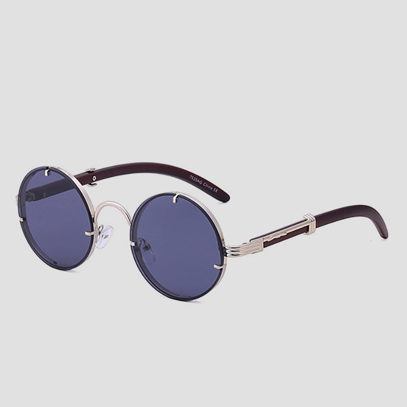 Lennon Retro Round Sunglasses Ash & Harbor