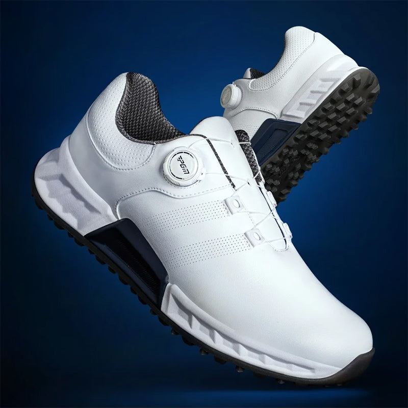 Lorenzo Vitali Anti-Slip Waterproof Golf Shoes Ash & Harbor