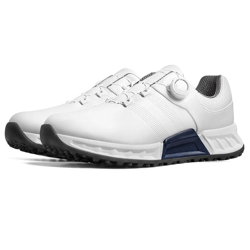 Lorenzo Vitali Anti-Slip Waterproof Golf Shoes Ash & Harbor