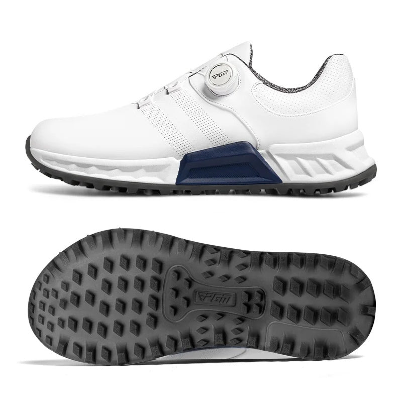 Lorenzo Vitali Anti-Slip Waterproof Golf Shoes Ash & Harbor