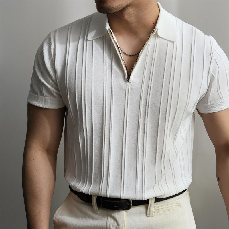 Lorenzo Vitali Bellari Polo Shirt Ash & Harbor
