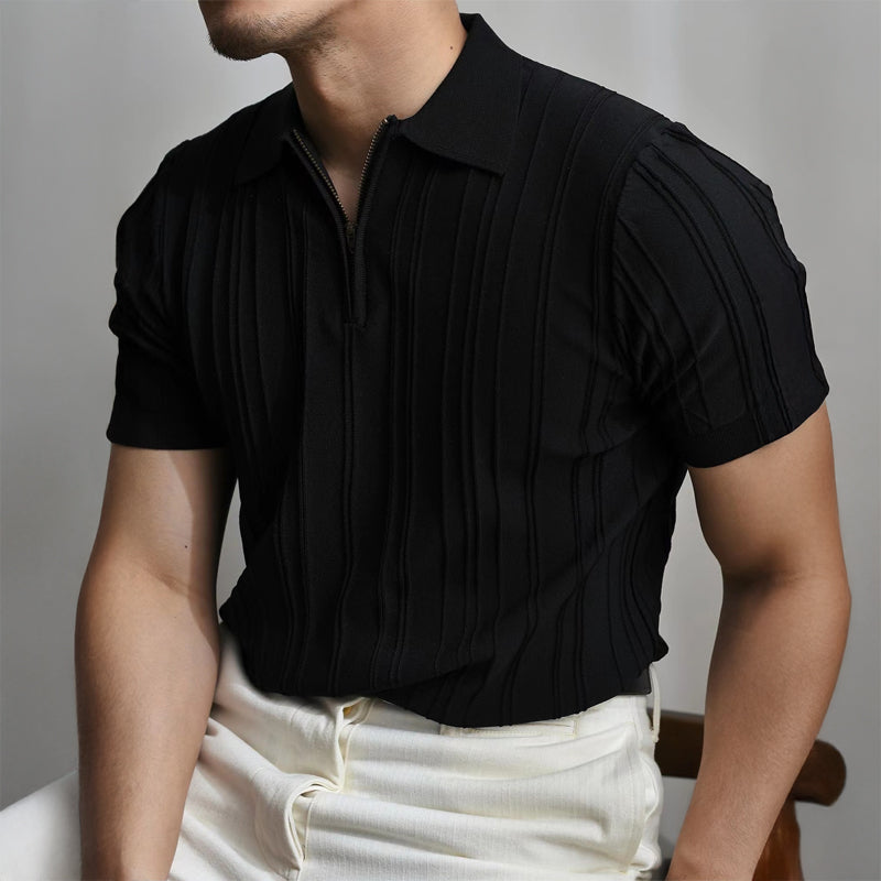 Lorenzo Vitali Bellari Polo Shirt Ash & Harbor