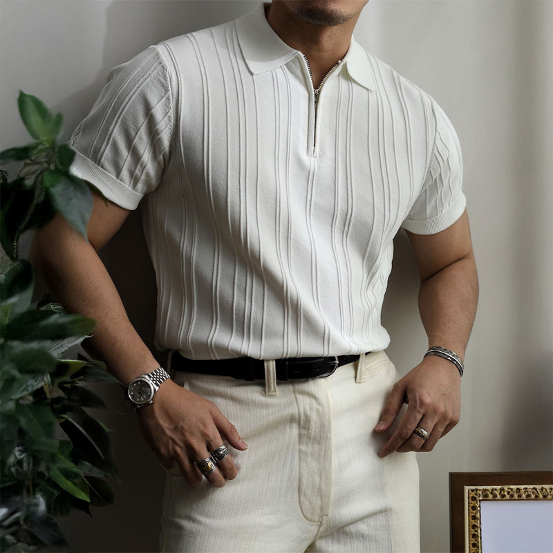 Lorenzo Vitali Bellari Polo Shirt Ash & Harbor