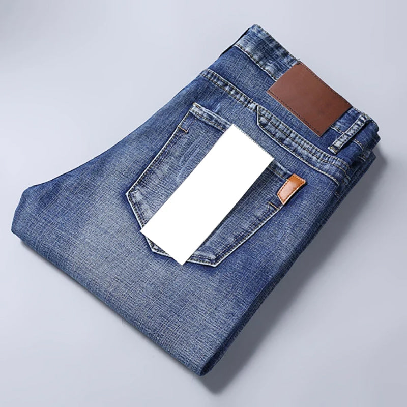 Lorenzo Vitali Classic Straight Fit Jeans Ash & Harbor