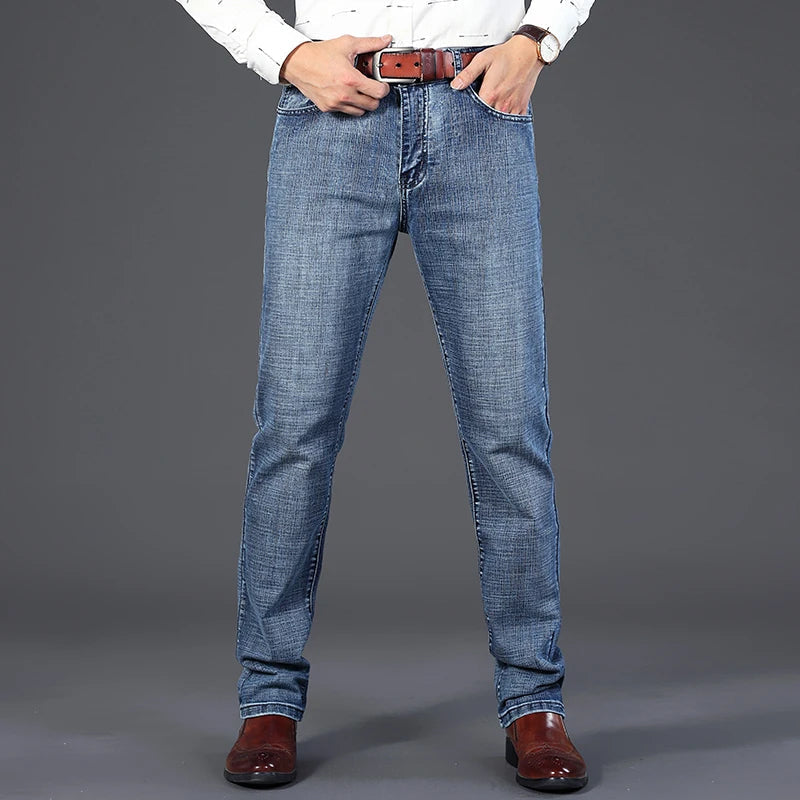 Lorenzo Vitali Classic Straight Fit Jeans Ash & Harbor