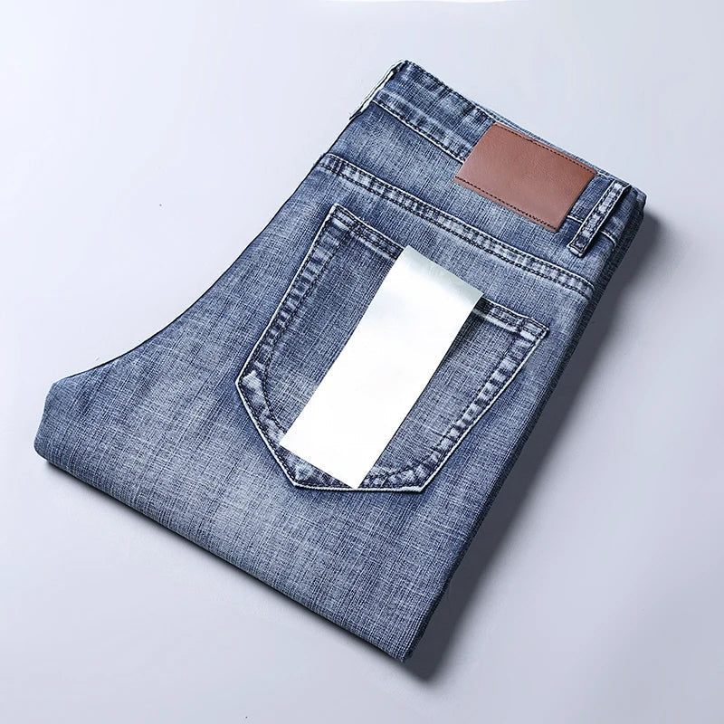 Lorenzo Vitali Classic Straight Fit Jeans Ash & Harbor