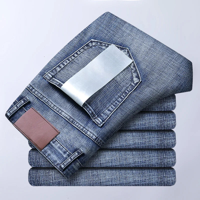 Lorenzo Vitali Classic Straight Fit Jeans Ash & Harbor