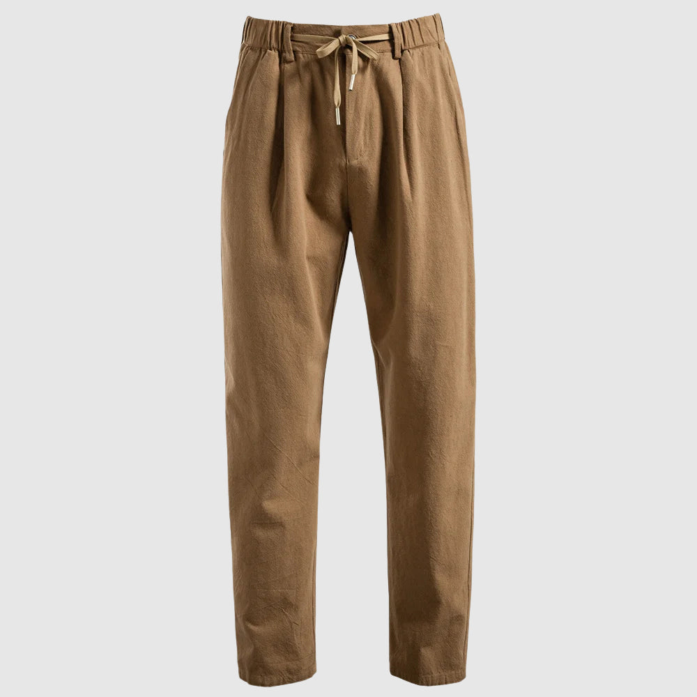 Lorenzo Vitali Coastal Linen Pants Ash & Harbor