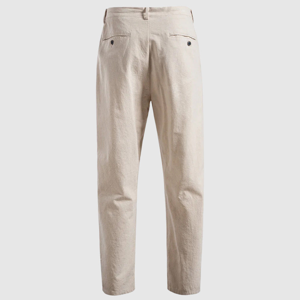 Lorenzo Vitali Coastal Linen Pants Ash & Harbor
