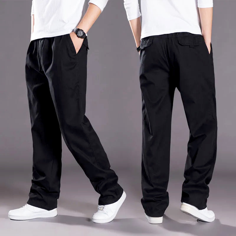 Lorenzo Vitali Cotton Cargo Pants Ash & Harbor