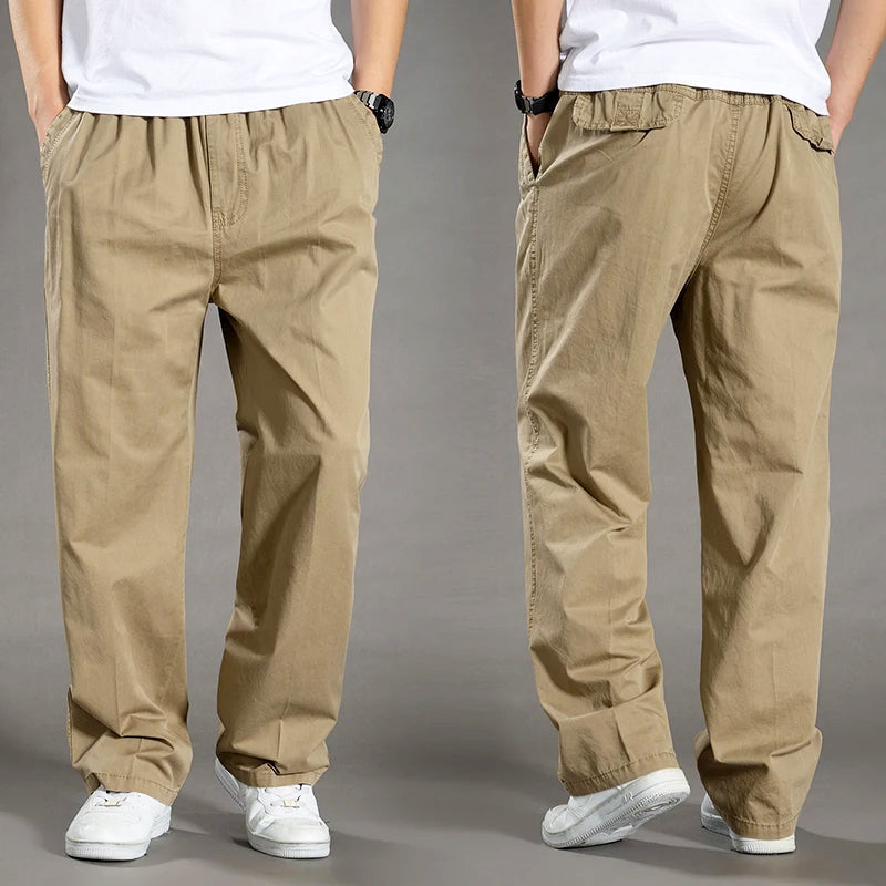 Lorenzo Vitali Cotton Cargo Pants Ash & Harbor