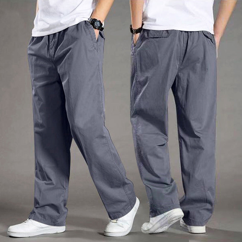 Lorenzo Vitali Cotton Cargo Pants Ash & Harbor