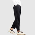 Lorenzo Vitali Harbor Linen Pants Ash & Harbor