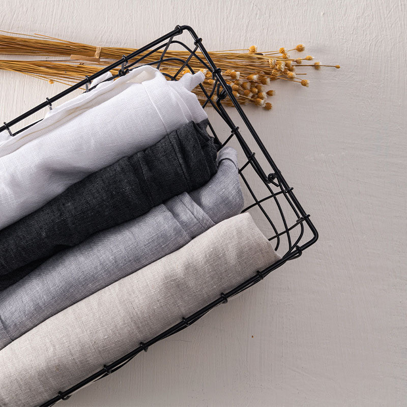 Lorenzo Vitali Isola Linen Pants Ash & Harbor