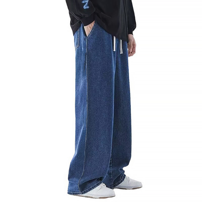 Lorenzo Vitali Loose Wide Leg Jeans Ash & Harbor