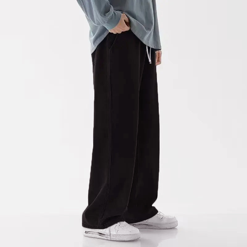 Lorenzo Vitali Loose Wide Leg Jeans Ash & Harbor