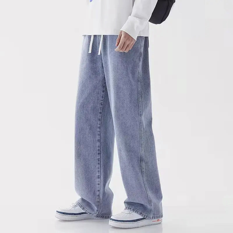 Lorenzo Vitali Loose Wide Leg Jeans Ash & Harbor