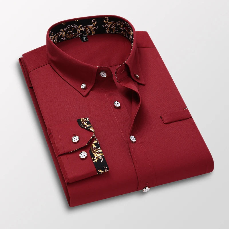 Lorenzo Vitali Luxe Cotton Shirt Ash & Harbor