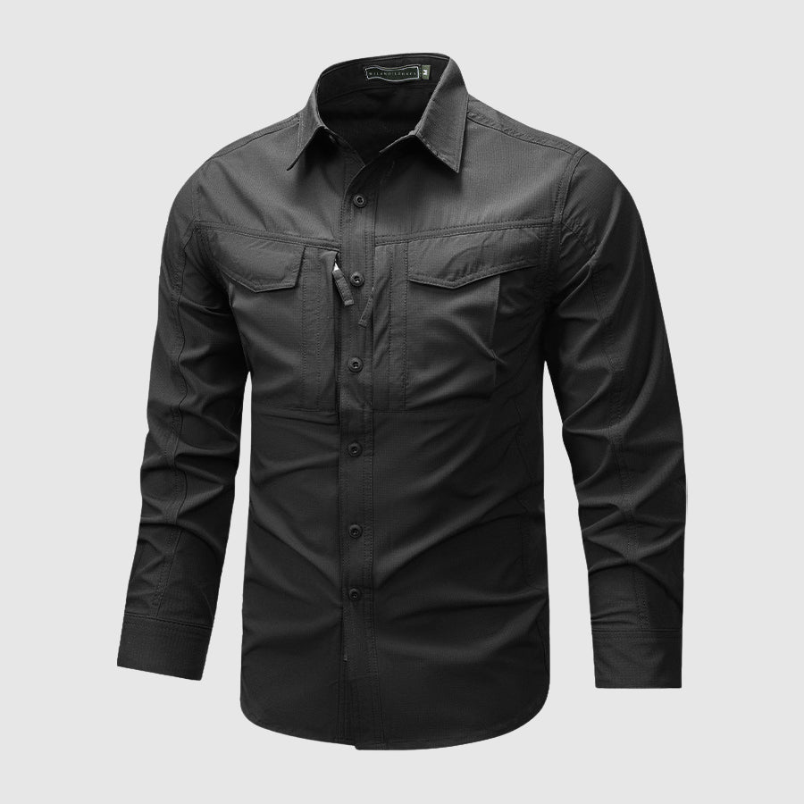 Lorenzo Vitali Range Pro Shirt Ash & Harbor