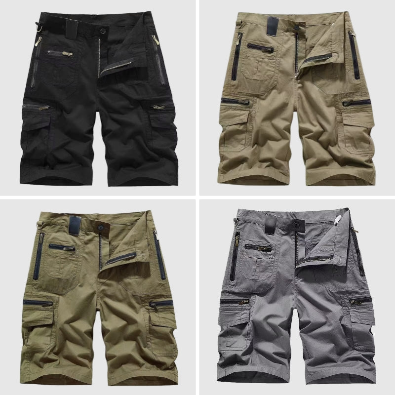 Lorenzo Vitali Comau Cargo Shorts Ash & Harbor