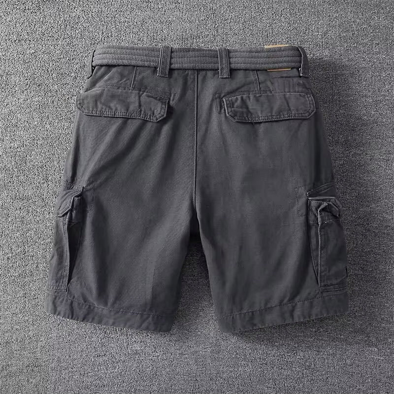 Lorenzo Vitali Palermo Cargo Shorts Ash & Harbor