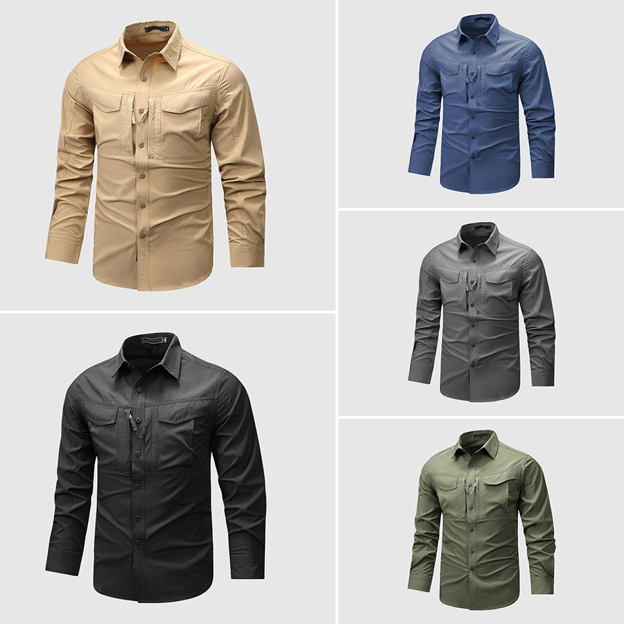 Lorenzo Vitali Range Pro Shirt Ash & Harbor