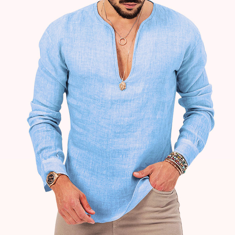 Marco Bianchi Serena Shirt Ash & Harbor