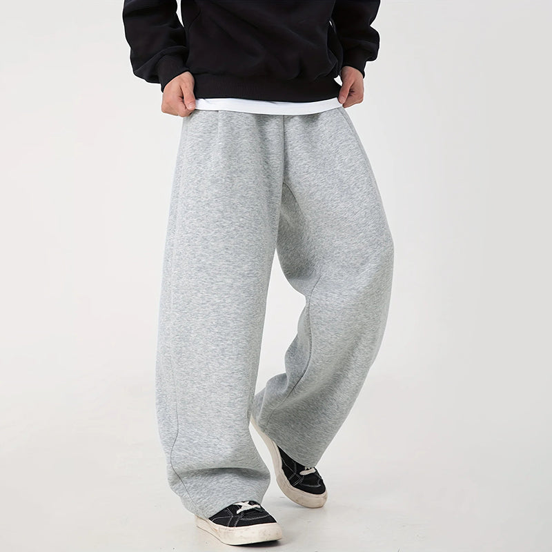 Men’s Oversized Sweatpants with Wide-Leg Cut Ash & Harbor