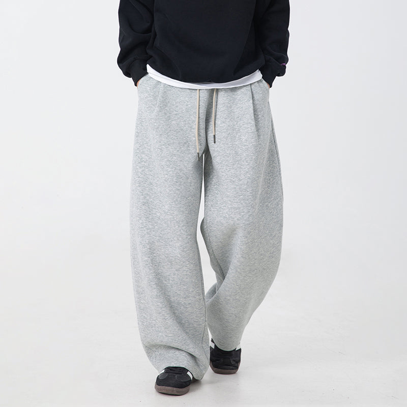 Men’s Oversized Sweatpants with Wide-Leg Cut Ash & Harbor